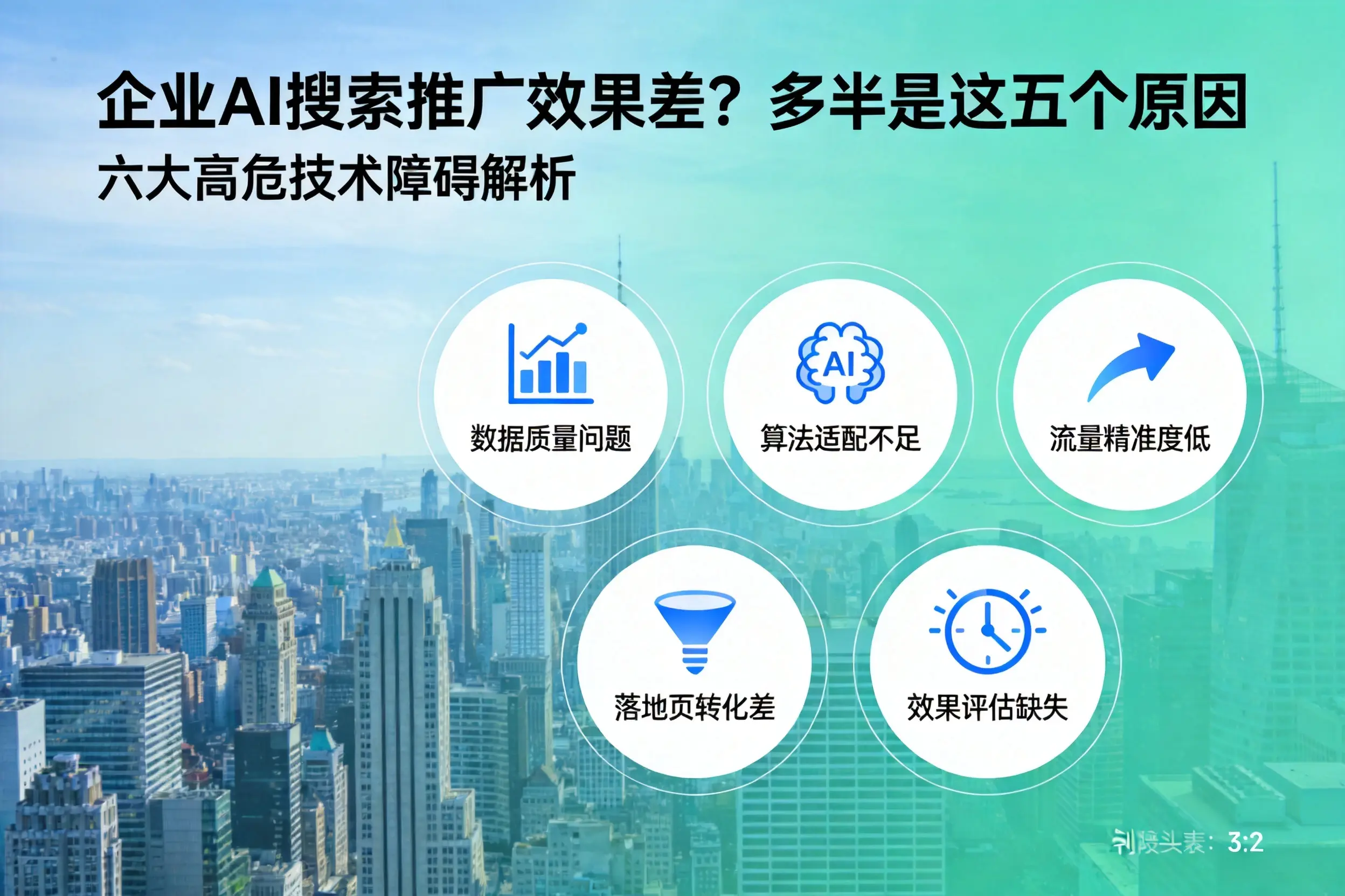 张湾企业AI搜索推广效果差?多半是这五个原因